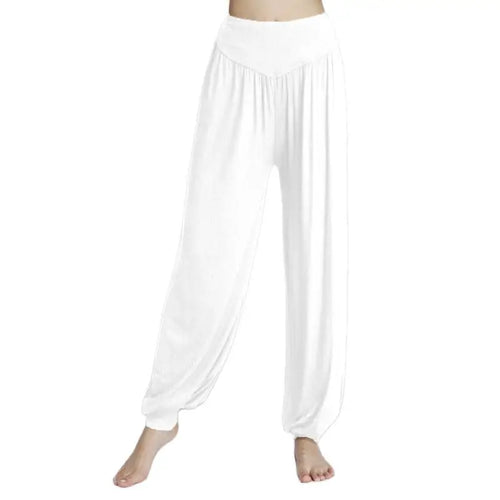 2023 High Waist Loose Yoga Pants Plus Candy Color Bloomers Fashion